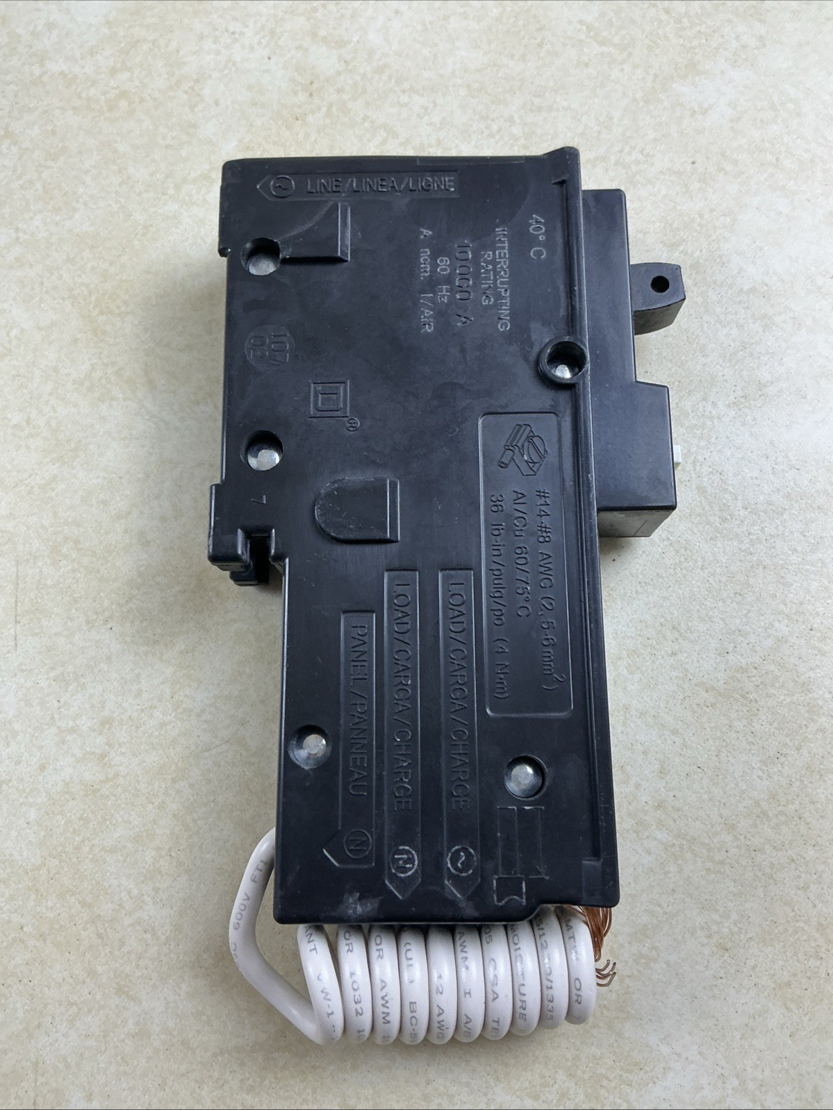 Square D (HOM120CAFI) Single Pole 20 Amp AFCI Circuit Breaker