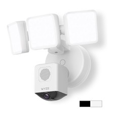 WYZE Floodlight Camera Pro 2.5K HD Outdoor Security Camera 180  Wide View