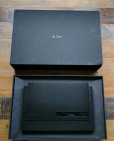 LIKE NEW ✹ Analogue Duo ✹ PC ENGINE TURBO GRAFX 16 CD FPGA BLACK CONSOLE ✹ USA