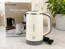 0.5 Liter Small Portable Electric Kettle, Stainless Steel Travel Kettle