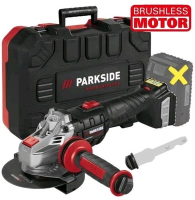 Parkside Brushless 20V Akku Winkelschleifer Performance mit Koffer - blankes Gerät