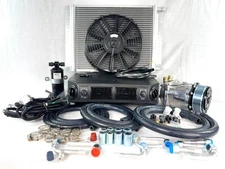 NEW A/C KIT UNIVERSAL UNDER DASH SERPENTINE COMPRESSOR KIT AIR CONDITIONER 12V