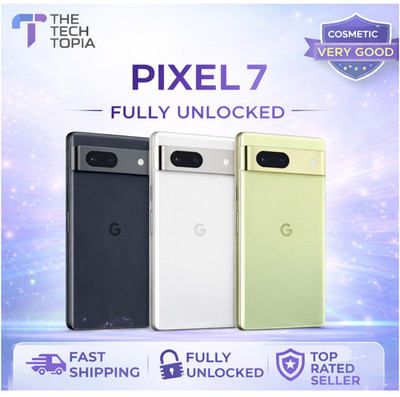Google Pixel 7 Unlocked 128gb/256gb All Colors/Memory  VERY GOOD CONDITION 