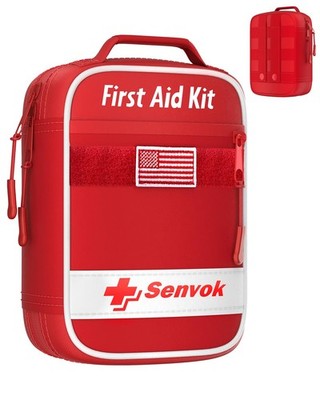 First Aid Kit 121 Pcs Emergency Senvok Home Travel Survival Stitch Wound Closure