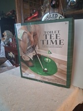 Toilet Tee Time Putting Mini Golf Game, Pre-Loved.