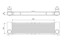 Valeo LadeluftküHler 818807 Aluminium FüR Mercedes Viano W639 Vito Mixto Bus 109