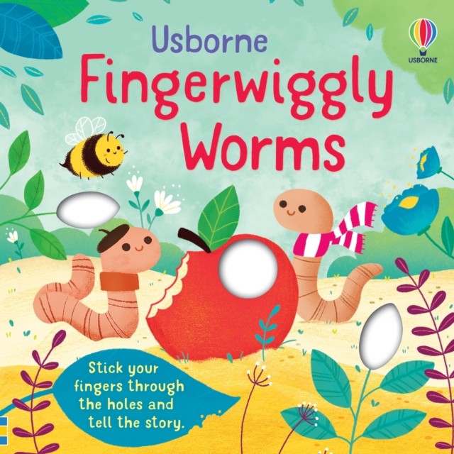 Fingerwiggly Worms by Felicity Brooks (Board book)