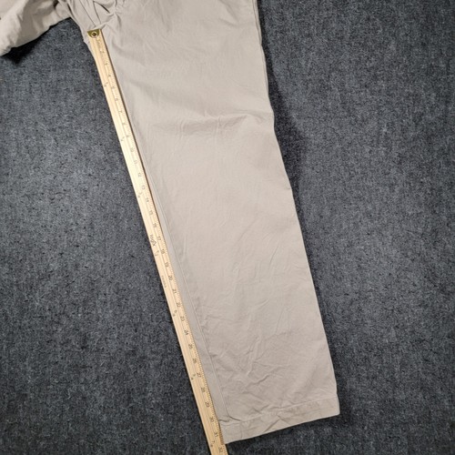 Banana Republic pantaloni Gavin taglio dritto pantaloni eleganti chino uomo 34x32 classico 660 - Foto 15 di 23