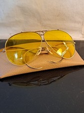 Vtg Ray Ban B L 1/10 12K GF Bullet Hole Shooter 62mm Sunglasses FRAMES