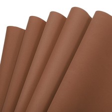 EVA Foam Sheets Coffee Brown 19.7 Inch x 19.3 Inch 1mm Thick Crafts Sheets 5Pcs