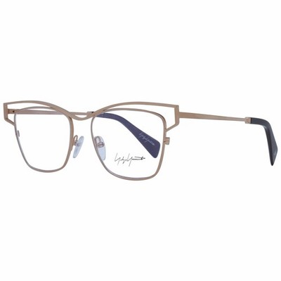 Yohji Yamamoto YY3019 401 51 Damen Gold Square Optical Frame Titanium ''