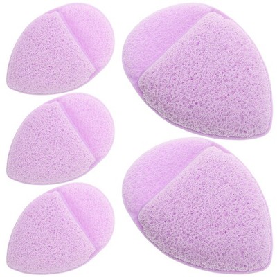  5 Pcs Wiederverwendbare Abschminkpads Peeling Make -up -Entfernerpolster