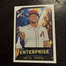2026 Topps Heritage The Enterprise #TE-KM Ketel Marte, Arizona Diamondbacks