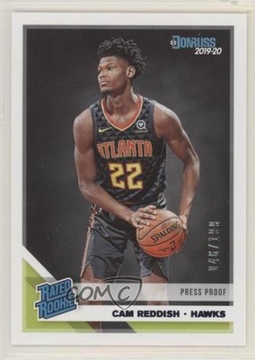 2019 Panini Donruss Rated Press Proof Purple /199 Cam Reddish #209 Rookie RC 2l4