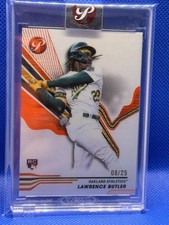 Lawrence Butler 2024 Topps Pristine Pristine Orange Refractors /25 Athletics