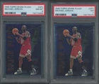 1995 Topps Spark Plugs SP2 Michael Jordan (2) Card Lot PSA 7 & PSA 8