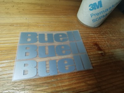 Buell fuel tank decal set X 2+1 vinyl adesivi autocollants ステッ