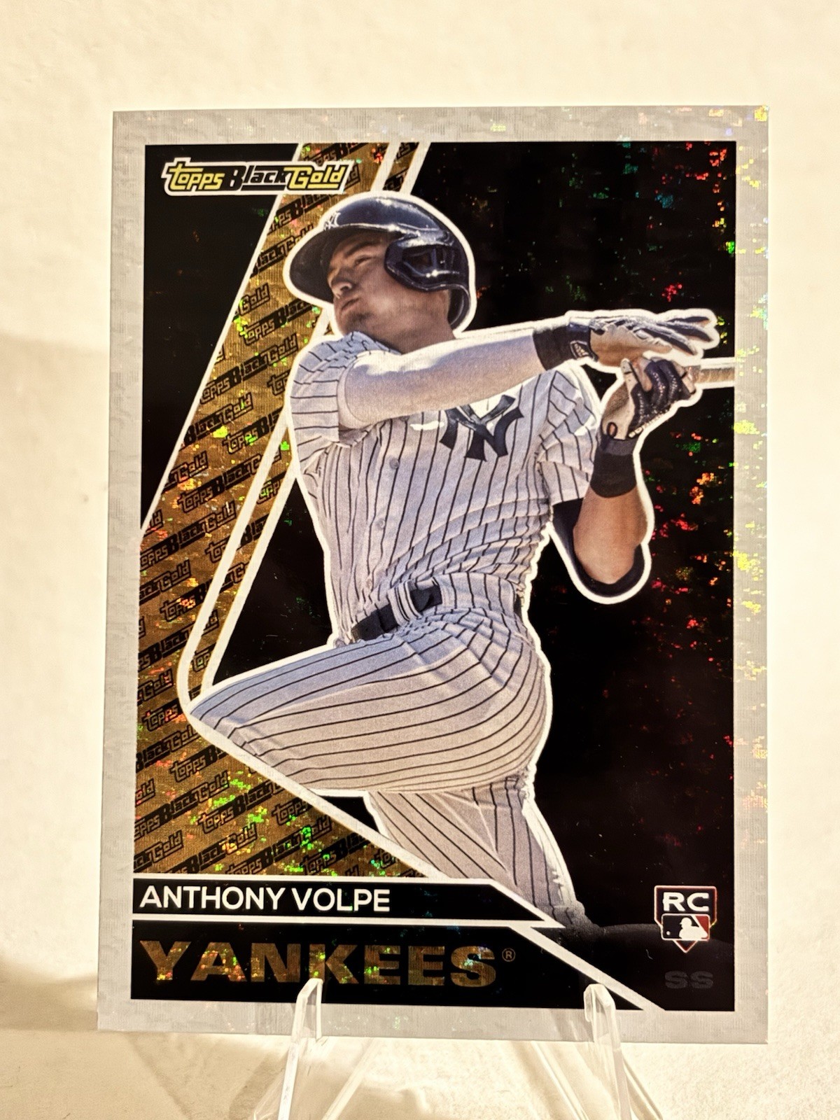 2023 Topps Update Series - Topps Black Gold Anthony Volpe #BG-10 (RC)