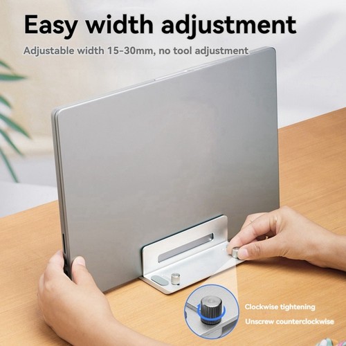 Support de Bureau Vertical Réglable à Clip pour Ordinateur Portable pour 1140 - Photo 8/10