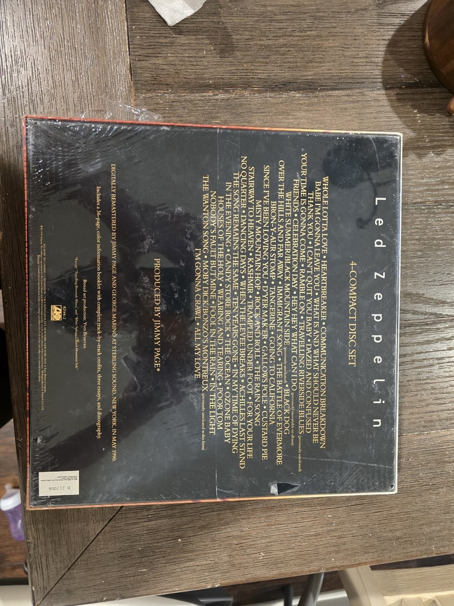 Led Zeppelin [Box Set] [Box] by Led Zeppelin (CD, Oct-1990