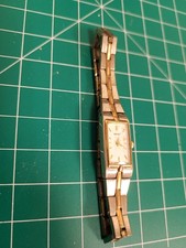 Seiko Ladies Watch Two Tone Bracelet Band Analog Quartz Japan Movement B32796