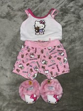 Hello Kitty Build A Bear Pajamas Outfit Set