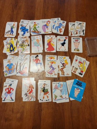 1970s Old Maid Card Game Whitman Western Publishing #4902