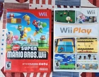 Wii New Super Mario Bros.  (Nintendo Wii) Complete Mario Kart Wii Play included