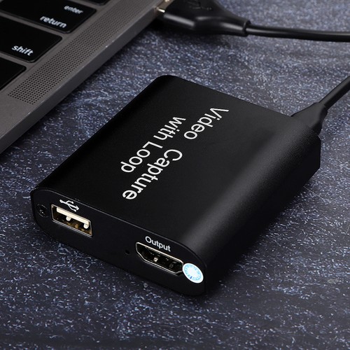 Black Card With Loop Out USB 2.0 Collector Streaming Realtime L NEW - Afbeelding 12 van 12