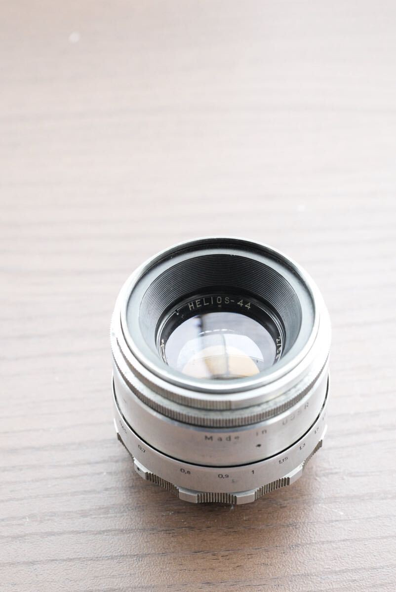 Helios 44-2 58mm f2 13-blade Silver Early Model Old Lens Rare