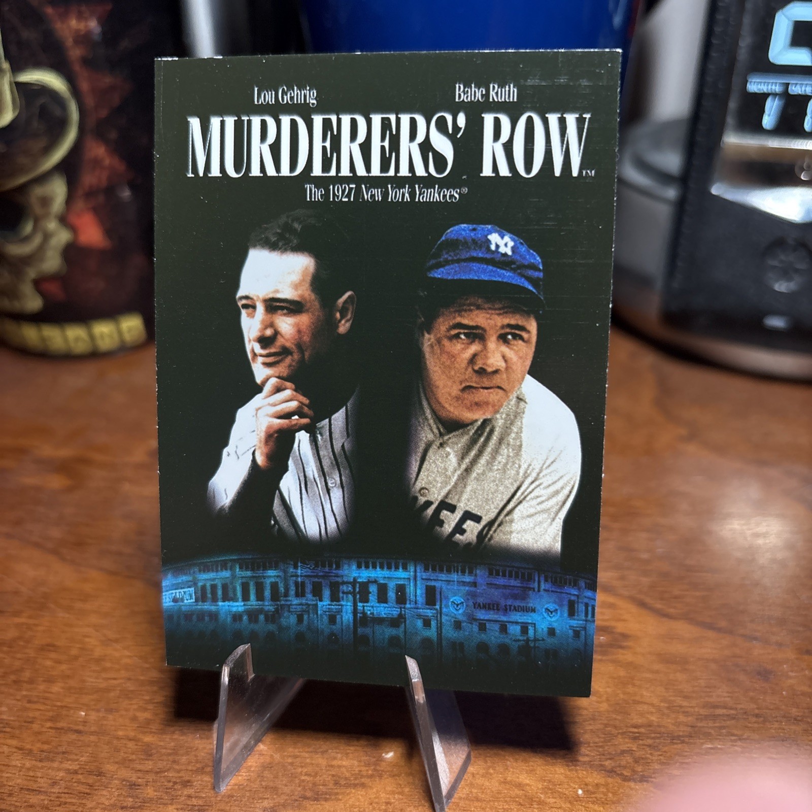 Lou Gehrig and Babe Ruth #MPC-9 Baseball Cards 2021 Topps Archives Movie Poster Cards trading card — raw and PSA graded price guide