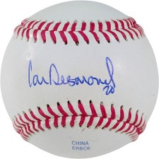 Ian Desmond Signed Rawlings Baseball Nationals Rangers Exact Photo Proof COA