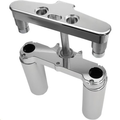Hawg Halters Inc 6deg. Triple Tree - Chrome Motorcycle Street Bike 41FBCR6