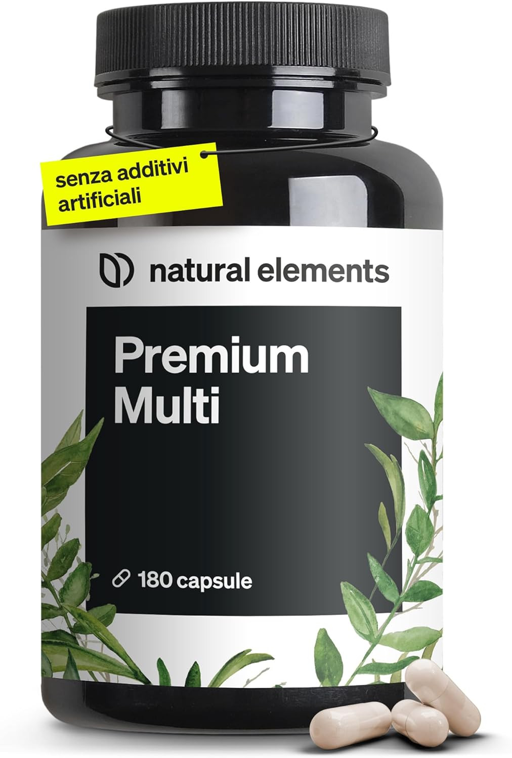 Multivitaminico Premium – Multivitaminico Completo Ad Alto Dosaggio – 180 Capsul
