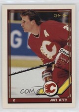 1991-92 O-Pee-Chee Joel Otto #428 13wt