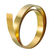 Brass Sheet Roll, Metal Foil Plate 1000mm x 15mm x 0.1mm
