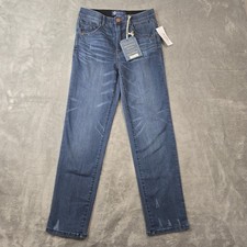 Democracy Women's "Ab"solution Skyrise Jeans Dark Wash Stretch Sz 2 27x27 NWT