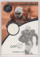 2009 Press Pass Signature Edition Game Day Gear Quan Cosby #GDG-QC i5f
