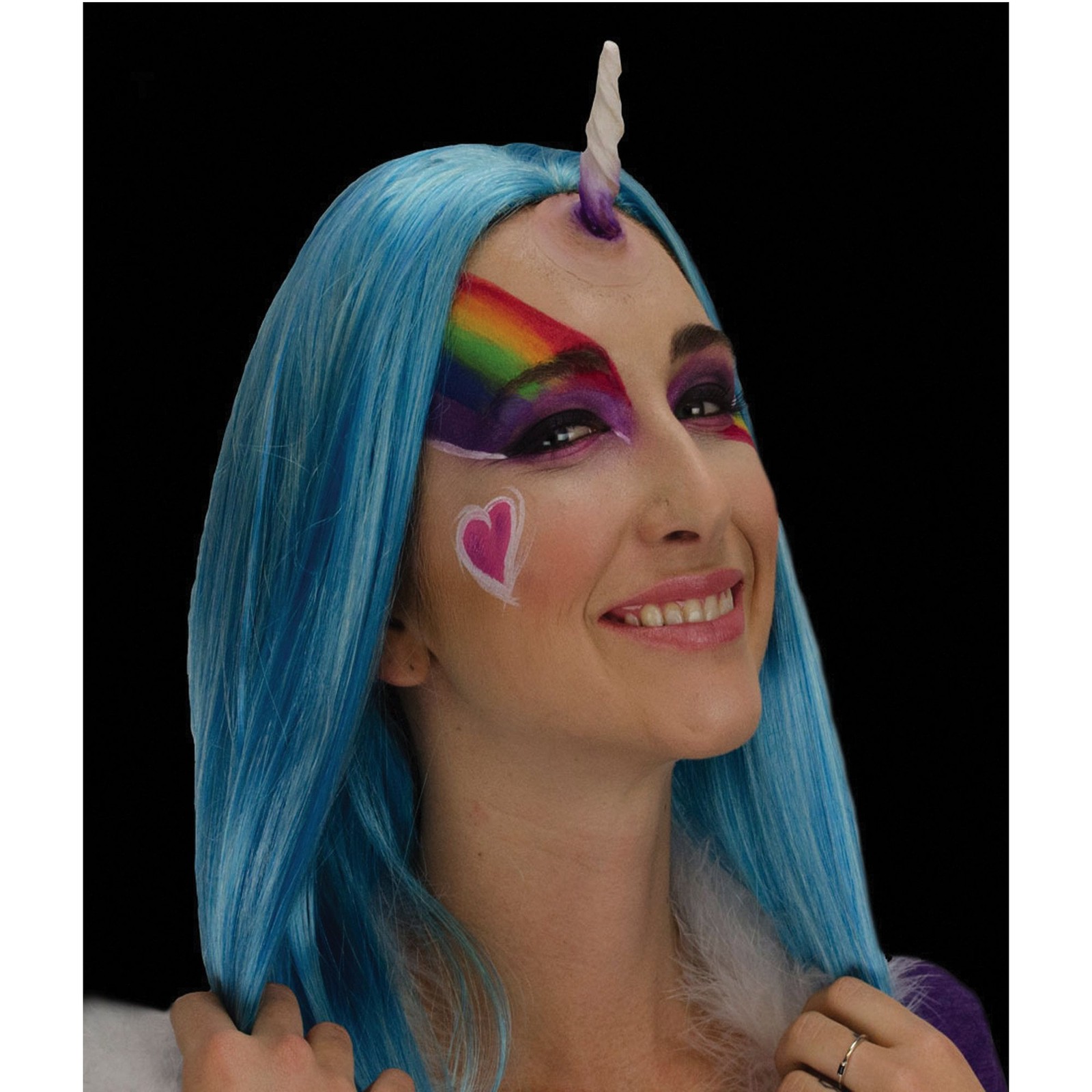 Halloween Fancy Dress Accessories - Latex Unicorn Horn
