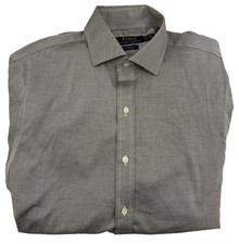 POLO Ralph Lauren Men's Long Sleeve Dress Shirt Slim Fit 15 - 32/33 Easy Care