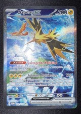 CARTA POKÉMON ZAPDOS EX SAR 202/165 - MEW 151 - ITA - NEAR MINT