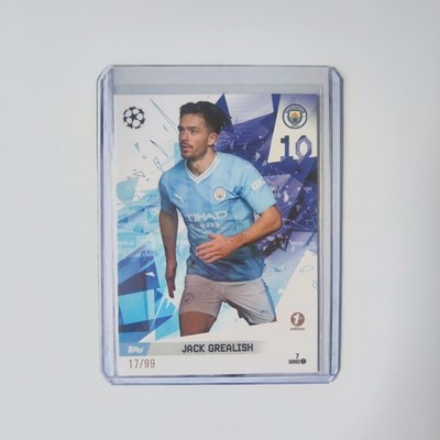 2023-24 Topps Total Football Series 1 Jack Grealish 1st Edition Parallel /99 7