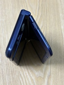 New Nintendo 3DS LL Metallic Blue Console Stylus Clean Screen Japan