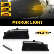 2pcs Dynamic LED Turn Signal Side Mirror Lights For 2019-2023 Ford Ranger Lariat