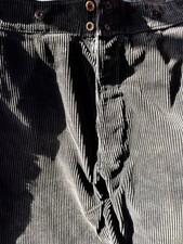 Damien French Corduroy Pants 30s40s Workwear, Vintage Used