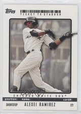 2009 Topps Ticket To Stardom Alexei Ramirez #177 0sm3