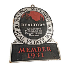 1931 Member- Cardboard wall hanging National ...