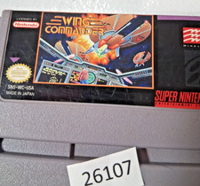 Wing Commander  super Nintendo games SNESbc21  26107