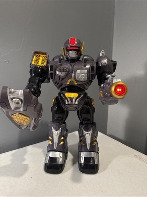 2007 HAP-P-Kid 14  Action Figure Transformer Robot With Sound & Lights Figurine