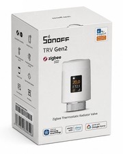 SONOFF TRV Zigbee Smart Thermostatic Radiator Valve, IPS Color Screen Thermostat